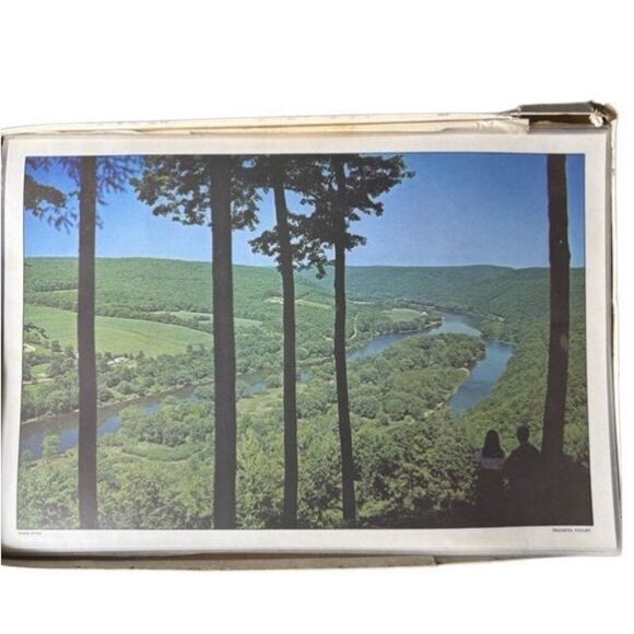 4-H Kinzua Country Placemats Kinzua State Park Pennsylvania Set Of 6 - Picture 3 of 9